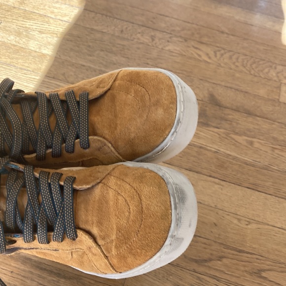 VANS Off The Wall SK8-Hi Suede High top brown Men's 6.5 Women’s 8 , No box - Picture 5 of 7